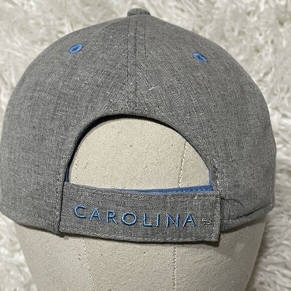 North Carolina Tar Heels Hat Cap Strap Back Mens NCAA Legacy91 Nike Dark Grey - Picture 3 of 6
